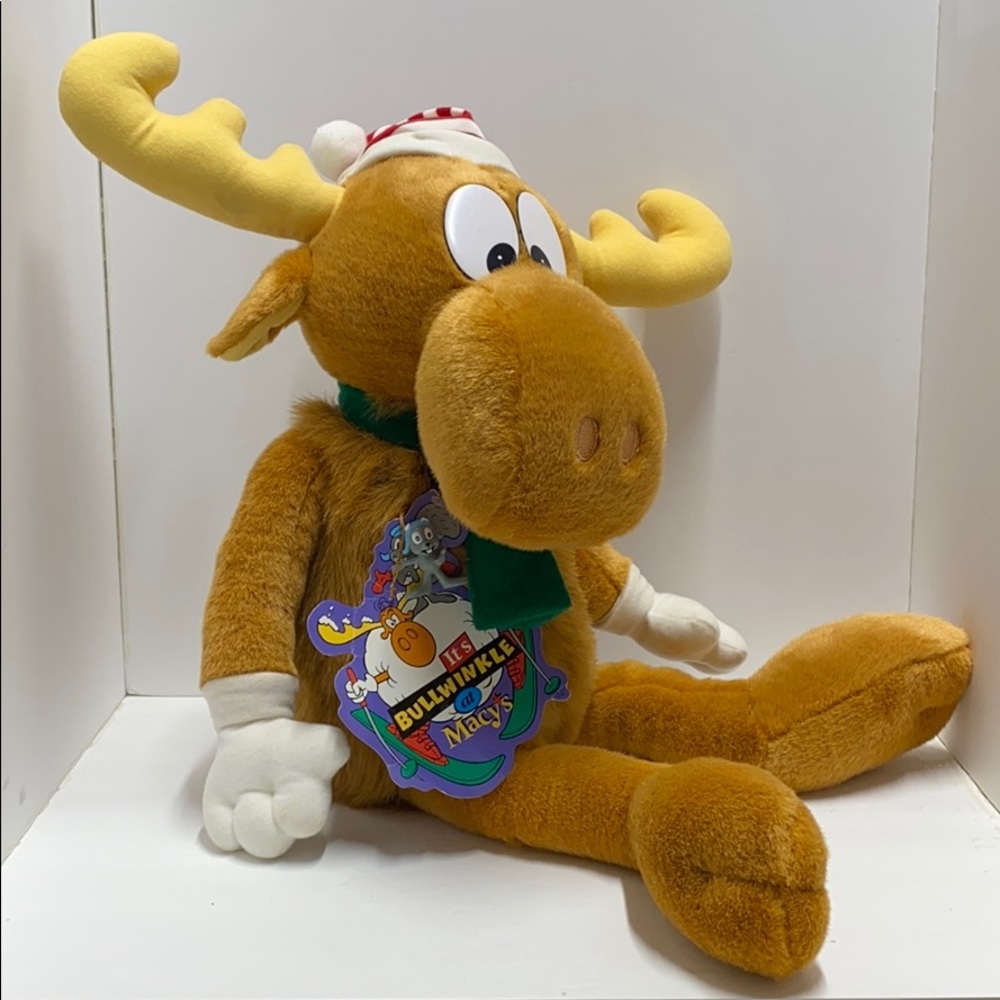 1996 BULLWINKLE Large Plush 24”